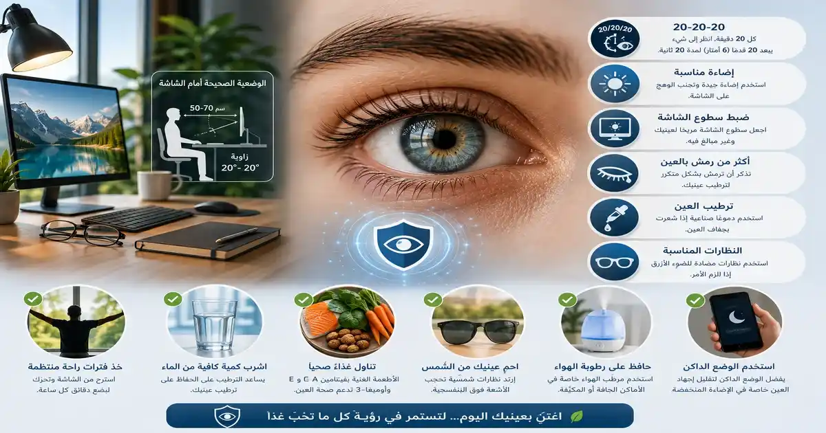Daily Tips for Eye Health and Reducing Screen Strain